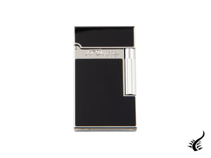 Briquet ST Dupont Ligne 2, Laque, Finition palladiée, Noir, 016296