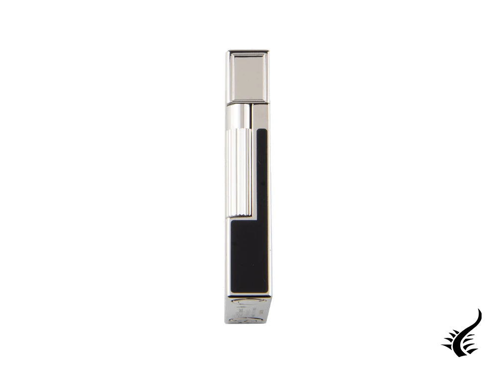 Briquet ST Dupont Ligne 2, Laque, Finition palladiée, Noir, 016296