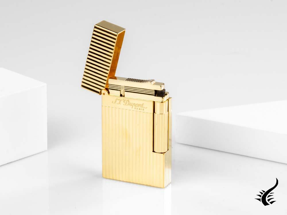 S.T. Dupont Ligne 2 Lighter, Gold trim, 016827