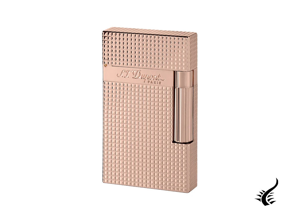 S.T. Dupont Ligne 2 Lighter, Palladium, Rose gold trim, 016424