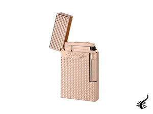 S.T. Dupont Ligne 2 Lighter, Palladium, Rose gold trim, 016424