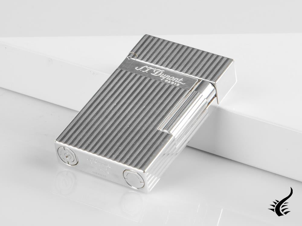 S.T. Dupont Ligne 2 Lighter, Silver, 016817