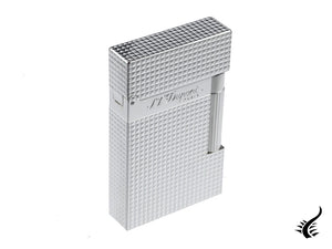 Briquet ST Dupont Ligne 2, tête de diamant argentée, 016184