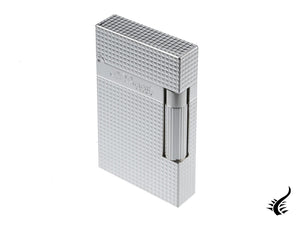 S.T. Dupont Ligne 2 Lighter, Silver Diamond Head, 016184