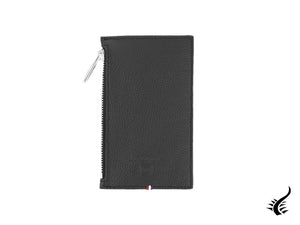 S.T. Dupont Line D Graphic Soft Grain Credit card holder, Leather, Black, 190225