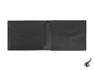 S.T. Dupont Line D Graphic Wallet, Black, Leather, Cards, 184504