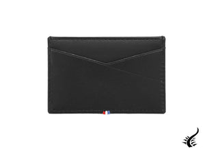 S.T. Dupont Line D Graphic Credit card holder, Leather, Black, 2 Cards, 184507