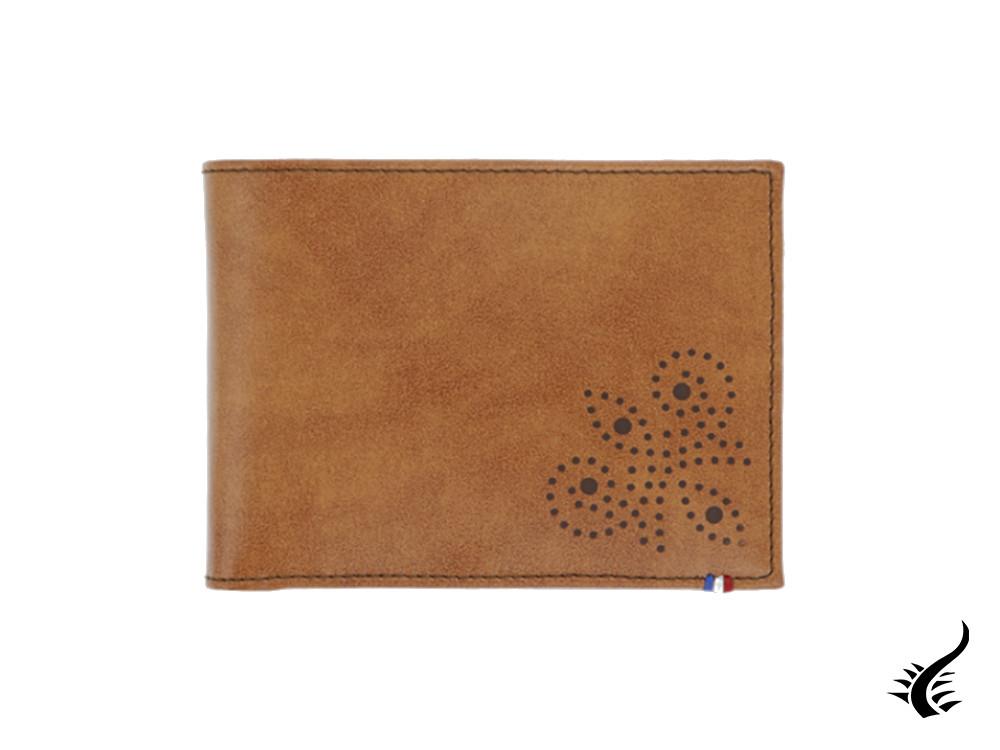 Portefeuille Derby ST Dupont Line D, marron, cuir, 8 cartes, 180172