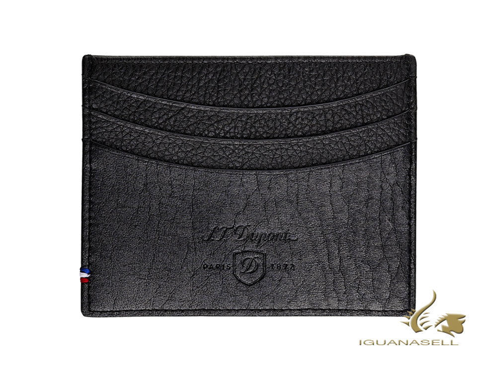 S.T. Dupont Line D Soft Diamond Grained Credit card holder, Leather, 180261