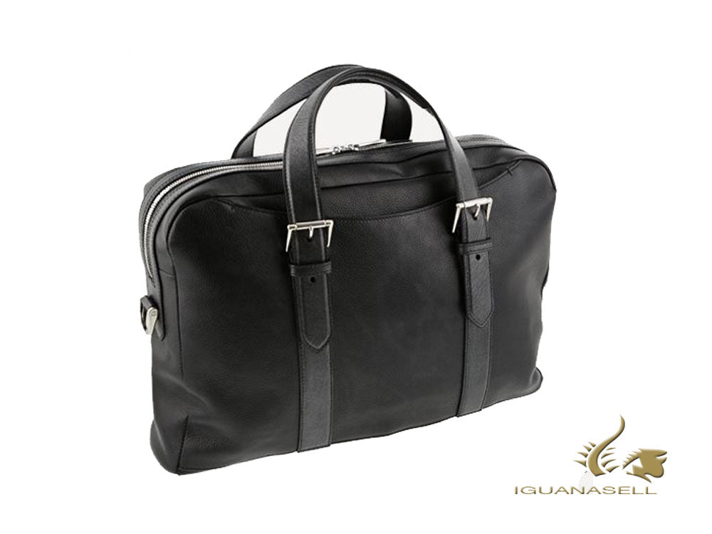 Porte-documents ST Dupont Line D Soft Grained Evolution, cuir, noir, 181294