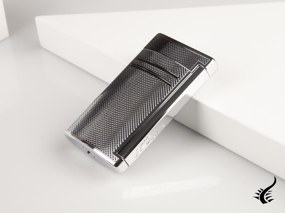 Briquet ST Dupont Maxijet, Laque, Chrome, 20157N