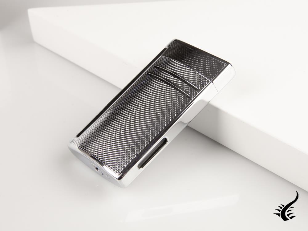 S.T. Dupont Maxijet Lighter, Lacquer, Chrome, 20157N