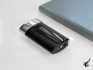 Briquet ST Dupont Megajet, Laque, Noir, 020701