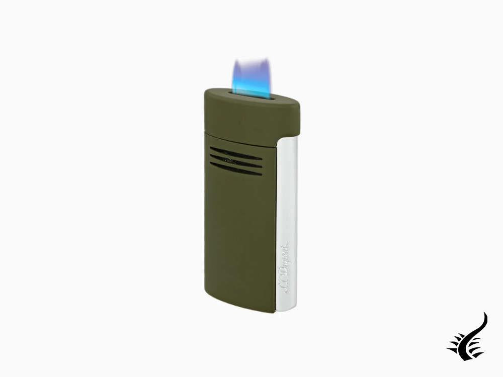 Briquet ST Dupont Megajet Matt Khaki, métal, vert, 020713