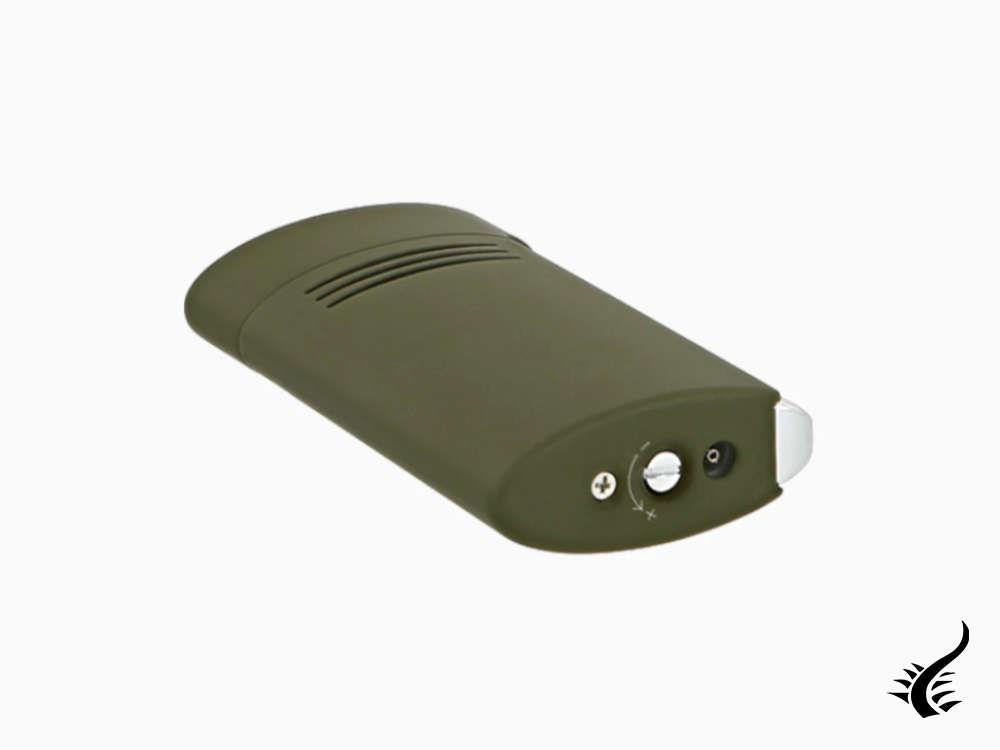 Briquet ST Dupont Megajet Matt Khaki, métal, vert, 020713