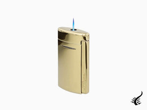 S.T. Dupont Minijet Golden Lighter, Metal, Golden, Gold plated, 010816