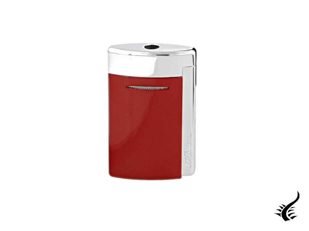 S.T. Dupont Minijet Lighter, Chrome, Red, Laquer 010803