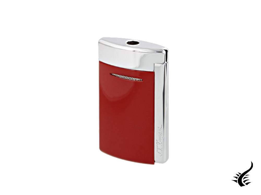 Briquet ST Dupont Minijet, Chrome, Rouge, Laqué 010803