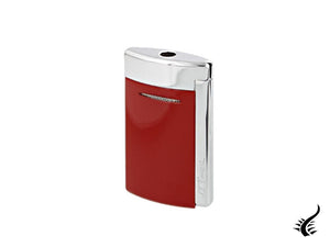 S.T. Dupont Minijet Lighter, Chrome, Red, Laquer 010803