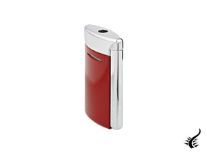 S.T. Dupont Minijet Lighter, Chrome, Red, Laquer 010803