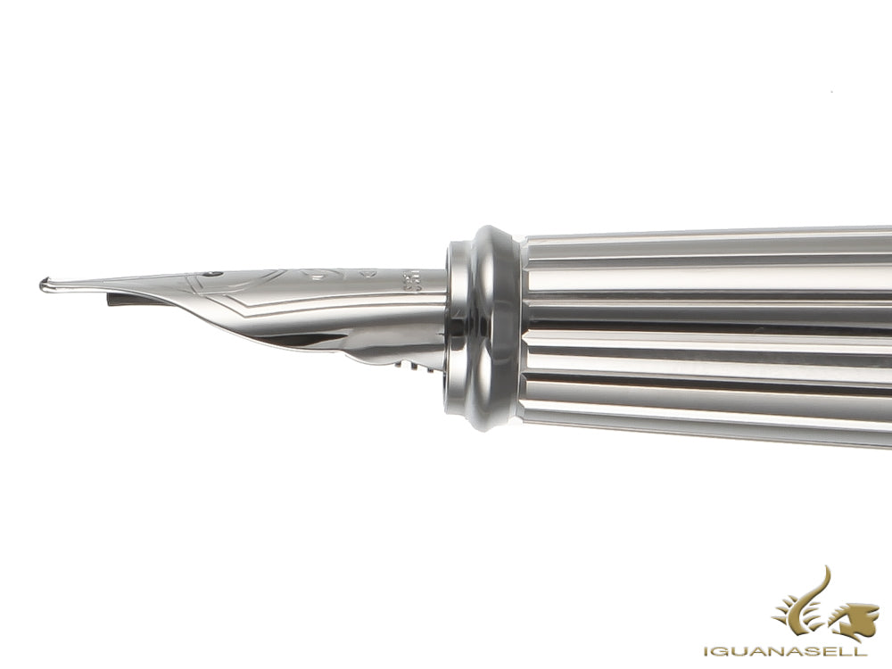 Stylo plume ST Dupont New Line D Large, laqué, noir, palladium