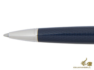 Stylo bille ST Dupont New Line D Medium, Laque, Guilloché, Bleu