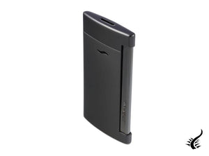 Briquet ST Dupont Slim7, Gun metal, brossé, gris, 027712