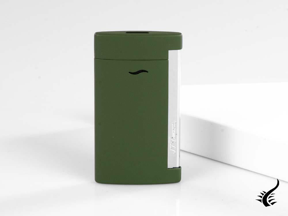 S.T. Dupont Slim7 Matt Khaki Lighter, Lacquer, Green, 027747