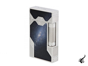 Briquet ST Dupont Space Odyssey Premium Ligne 2, Bleu, Édition Limitée, C16768