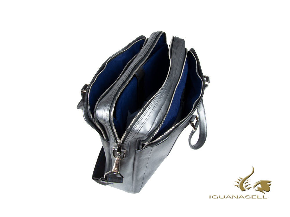 Porte-documents ST Dupont Star Wars, Édition limitée, Cuir, Argent, Zip