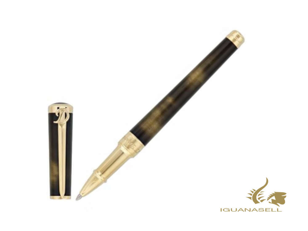 Stylo roller ST Dupont Sword, Laque, Bronze, Plaqué or, 292101