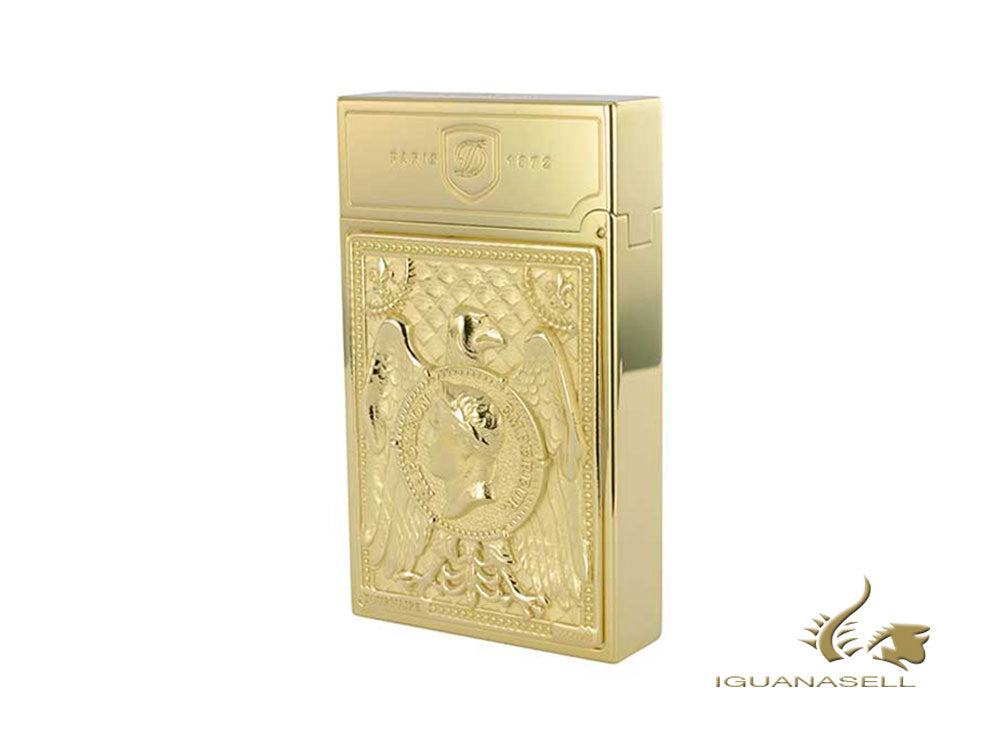 S.T.Dupont Napoleon Haute Creation Limited Edition Lighter, Bronze, Gold, 016937