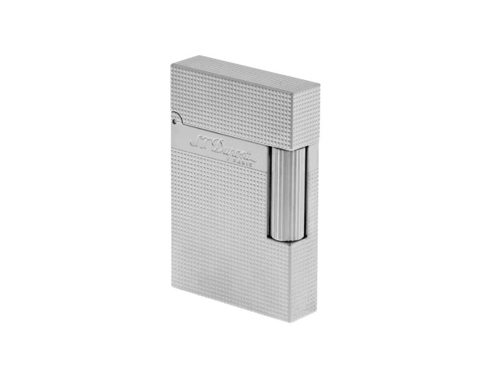 S.T. Dupont Ligne 2 Small Micro Diamond Lighter, Palladium, C18690