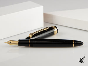 Sailor 1911 Large Gold Series Fountain Pen, Resin, Black, 11-2021-420