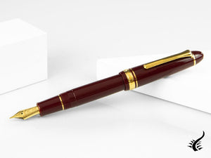 Sailor 1911 Large Gold Series Fountain Pen, Resin, Maroon, 11-2021-432