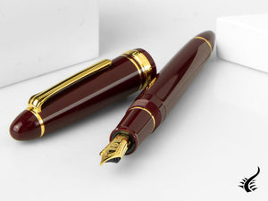 Sailor 1911 Large Gold Series Fountain Pen, Resin, Maroon, 11-2021-432