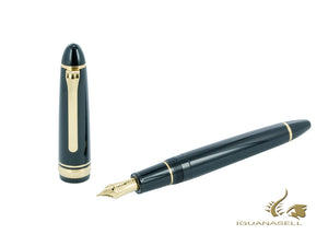 Sailor 1911 Large Lefty Series Fountain Pen, Gold, Black, 11-2023-420