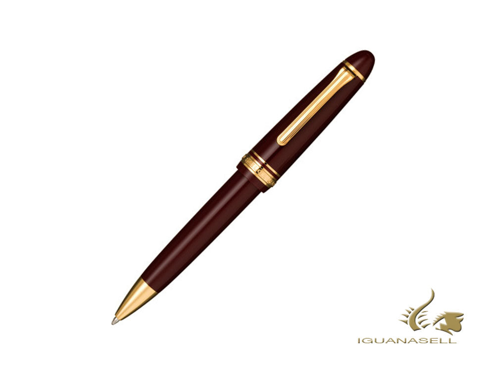 Sailor 1911 Large Series Ballpoint pen, Maroon, Gold Trim, 16-1009-632