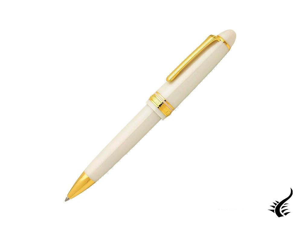 Stylo à bille Sailor 1911 Large Series, blanc, garniture dorée, 16-1009-610