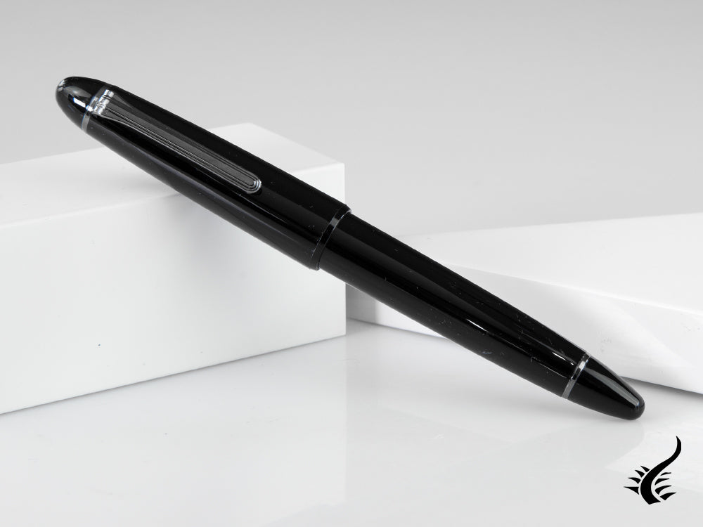 Stylo plume Sailor 1911 Large Series Blackout, noir, PVD, édition spéciale.