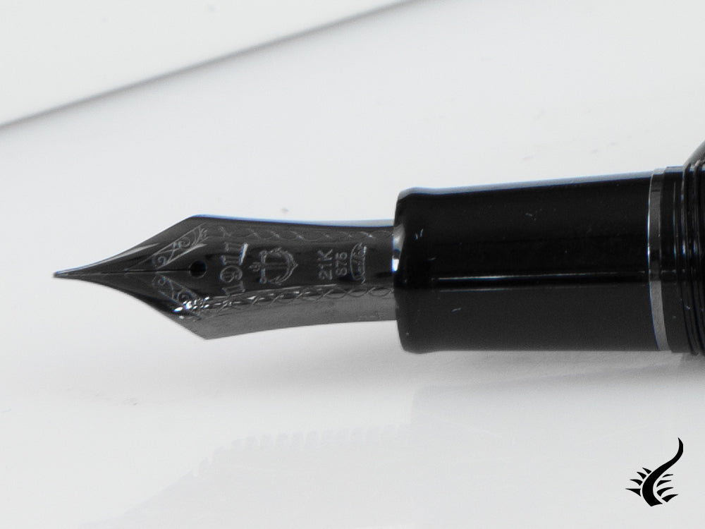 Sailor 1911 Large Series Blackout Fountain Pen, Black, PVD, Special Ed.