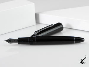 Stylo plume Sailor 1911 Large Series Blackout, noir, PVD, édition spéciale.