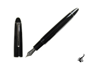 Stylo plume Sailor 1911 Large Series Blackout, noir, PVD, édition spéciale.