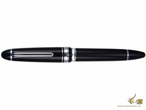 Stylo plume Realo série Sailor 1911, résine, noir, chrome, 11-9379-420