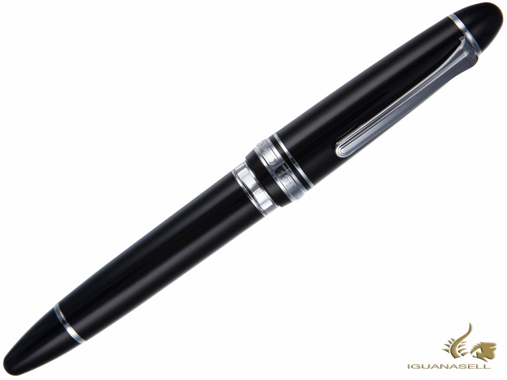 Sailor 1911 Series Realo Fountain Pen, Resin, Black, Chrome, 11-9379-420