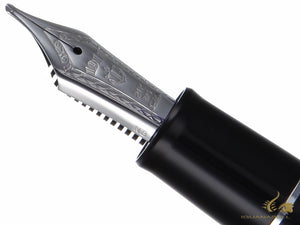 Sailor 1911 Series Realo Fountain Pen, Resin, Black, Chrome, 11-9379-420