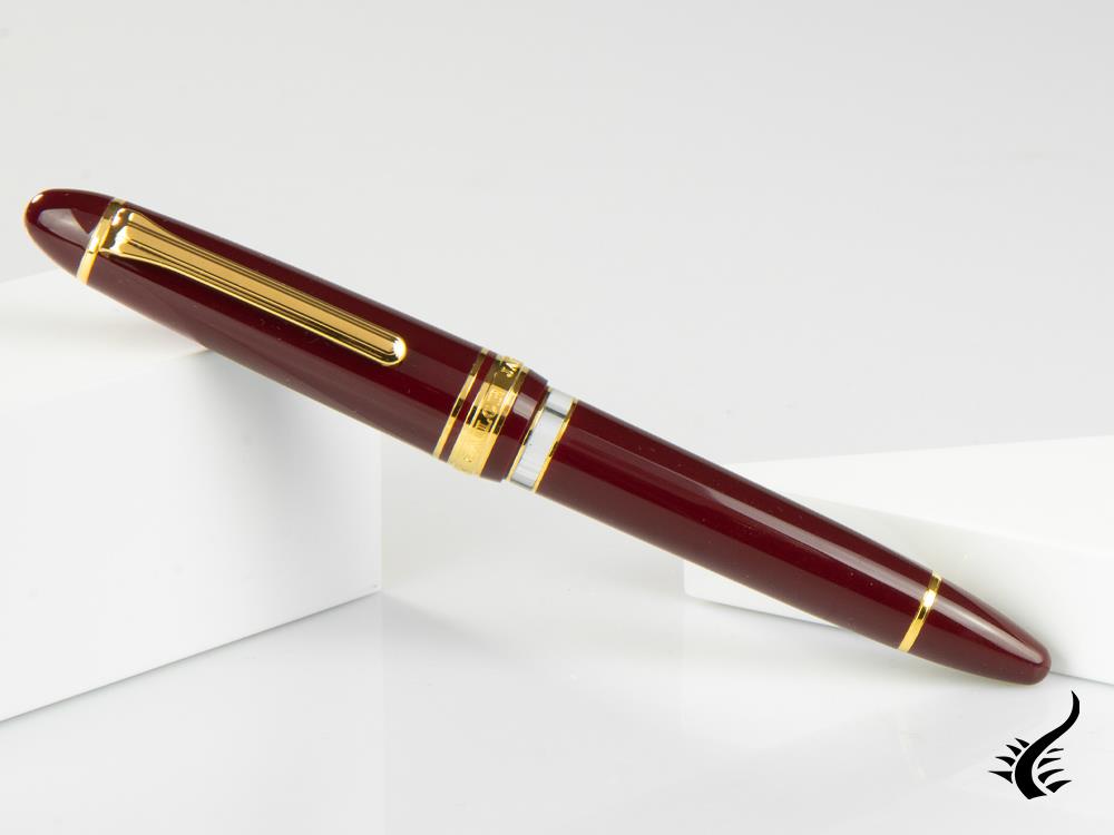 Stylo plume Realo série Sailor 1911, résine, marron, or, 11-3924-432