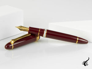 Sailor 1911 Series Realo Fountain Pen, Resin, Maroon, Gold, 11-3924-432