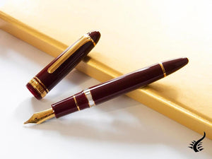 Sailor 1911 Series Realo Fountain Pen, Resin, Maroon, Gold, 11-3924-432