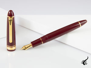 Sailor 1911 Standard Series Fountain Pen, Burgundy, Resin, Gold Trim